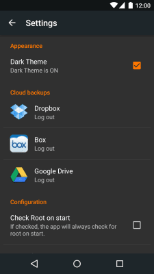 Screenshot of the application Flashify (for root users) - #6