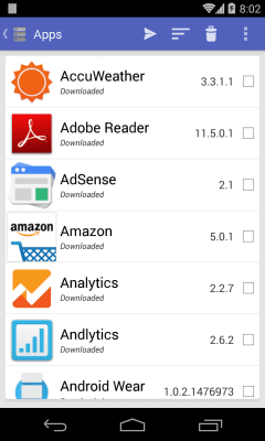 Screenshot of the application NFC File Transfer - #6