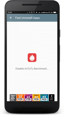 Screenshot of the application Fast Uninstall Apps - #4