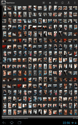 Screenshot of the application RawVisionDemo - #4