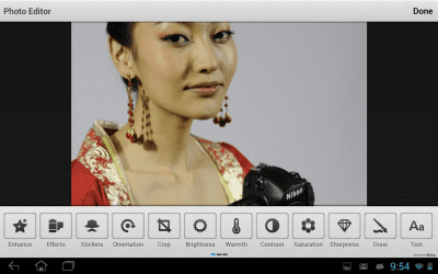 Screenshot of the application RawVisionDemo - #5