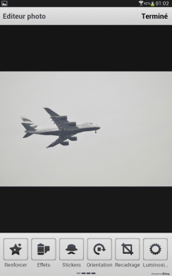 Screenshot of the application RawVisionDemo - #12