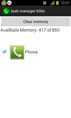 Screenshot of the application task manager killer - #4