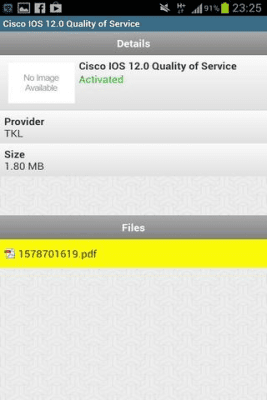 Screenshot of the application Cisco TKLViewer - #3