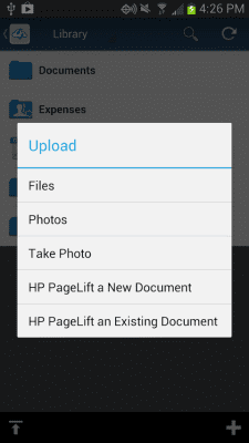 Screenshot of the application iManage Share - #2