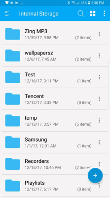 Screenshot of the application File Manager from TOH Talent Team - #5