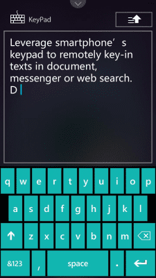Screenshot of the application Acer Remote - #7
