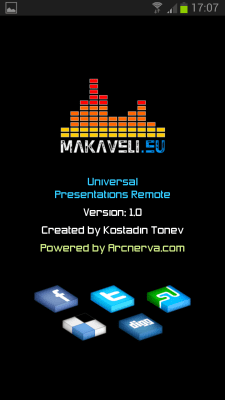 Screenshot of the application Universal Presentations Remote - #5