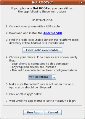 Screenshot of the application IntoMyPhone - #5