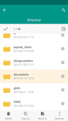 Screenshot of the application SMB Client plugin for FE - #6