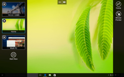 Screenshot of the application Microsoft Remote Desktop 8 - #7