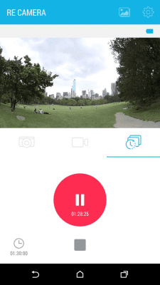 Screenshot of the application HTC RE - #3