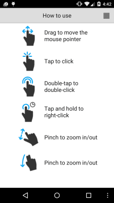 Screenshot of the application Remote Utilities - #3