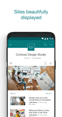 Screenshot of the application Microsoft SharePoint - #6