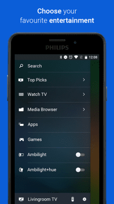 Screenshot of the application Philips TV Remote - #1