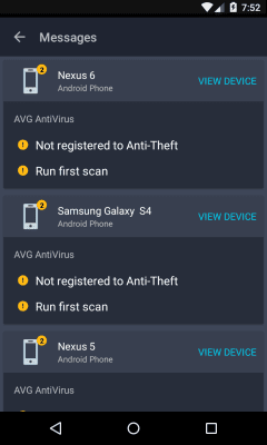 Screenshot of the application AVG Zen - #6
