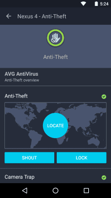 Screenshot of the application AVG Zen - #7