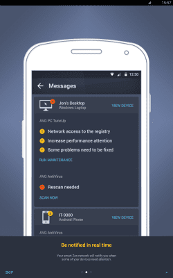Screenshot of the application AVG Zen - #10