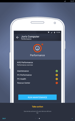 Screenshot of the application AVG Zen - #11