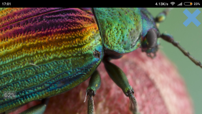 Screenshot of the application Helicon Remote - #3