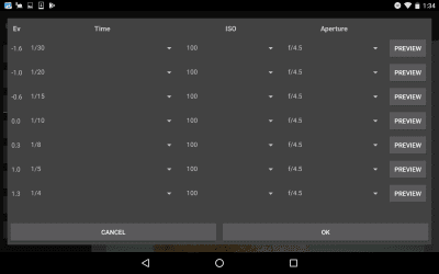 Screenshot of the application Helicon Remote - #10