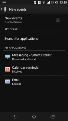 Screenshot of the application Stereo Bluetooth Headset SBH50 - #6