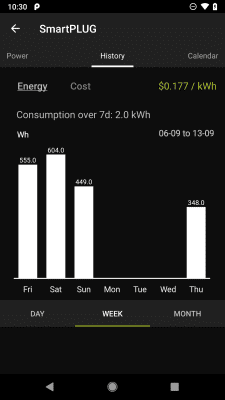 Screenshot of the application AwoX Smart CONTROL - #8
