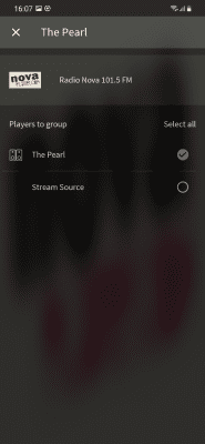 Screenshot of the application Cabasse StreamCONTROL - #3