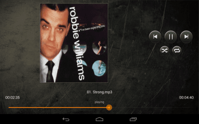 Screenshot of the application Dune Media Controller - #10