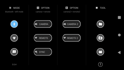 Screenshot of the application Camera Remote - #1