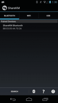 Screenshot of the application Share Keyboard & Mouse (Beta) - #1