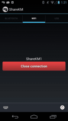 Screenshot of the application Share Keyboard & Mouse (Beta) - #5