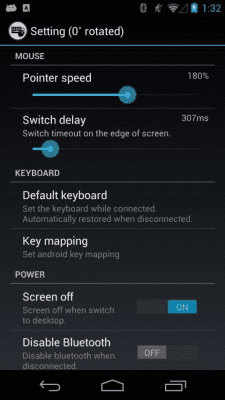 Screenshot of the application Share Keyboard & Mouse (Beta) - #6