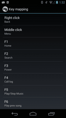 Screenshot of the application Share Keyboard & Mouse (Beta) - #7