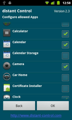 Screenshot of the application distant Control - AppLock, MDM - #3