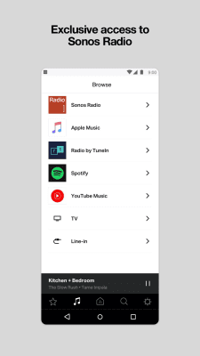 Screenshot of the application Sonos S1 Controller for Android - #2