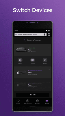 Screenshot of the application Roku - Official Remote Control - #2