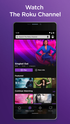 Screenshot of the application The Roku App - #5