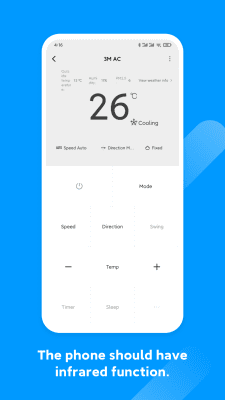 Screenshot of the application Mi Remote controller - #3