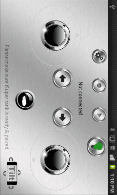 Screenshot of the application iSuper tank - #1