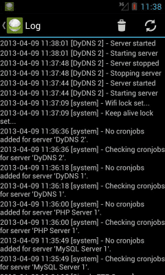 Screenshot of the application Ulti Server: PHP, MySQL, PMA - #6