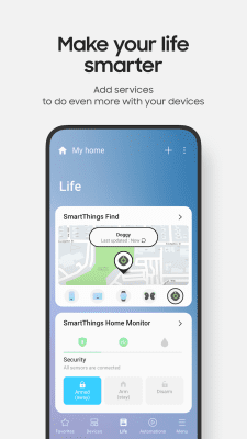 Screenshot of the application SmartThings (Samsung Connect) - #4