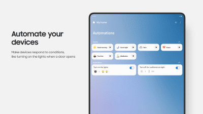 Screenshot of the application SmartThings (Samsung Connect) - #10