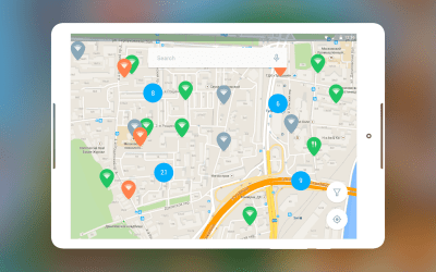 Screenshot of the application WiFi Moscow: an offline WiFi map - #6