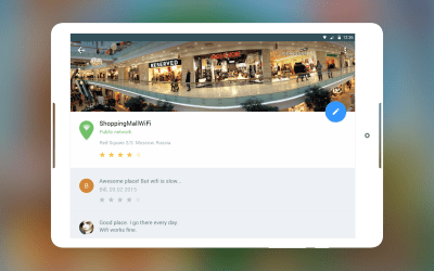 Screenshot of the application WiFi Moscow: an offline WiFi map - #8