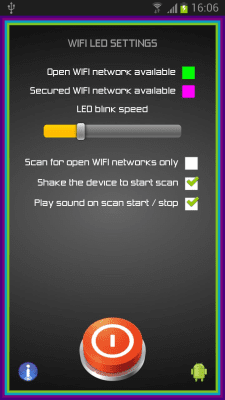 Screenshot of the application WiFi LED Notifications - #1