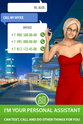 Screenshot of the application Talking Blonde 3D FREE - #8