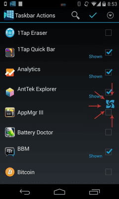 Screenshot of the application Taskbar - Windows 8 Style - #7