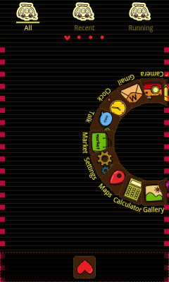 Screenshot of the application Low CO2 Theme GO Launcher EX - #3