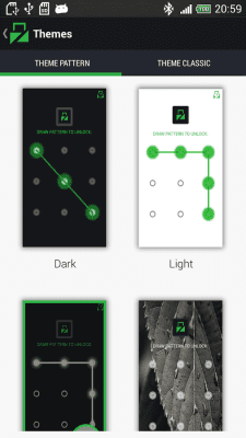 Screenshot of the application Lockdown Pro - Theme Blue - #3